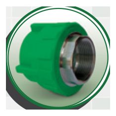 Adaptador con rosca hembra 50 mm x 1 1/2"