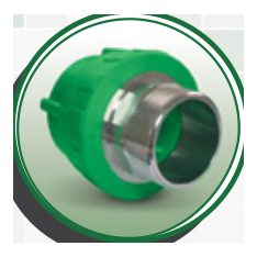 Adaptador con rosca macho 50 mm x 1 1/2"