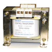 Transformadores de tensión VE:480/240V VS:240V/120V 150 A