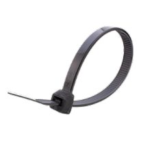 Cinta amarracables negra - medidas 3,6 x 200mm
